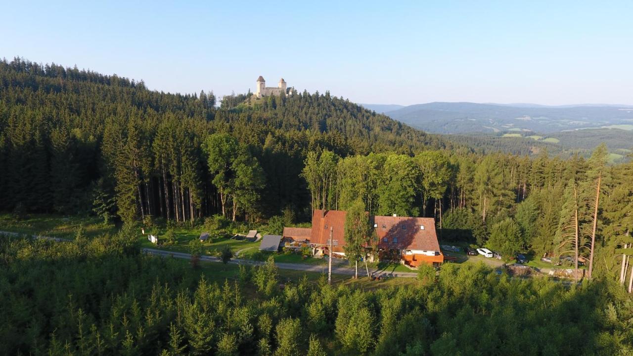 Penzion Na Habesi Kasperske Hory Bagian luar foto